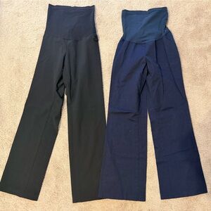Motherhood Maternity dress Pants in Navy and Black size medium